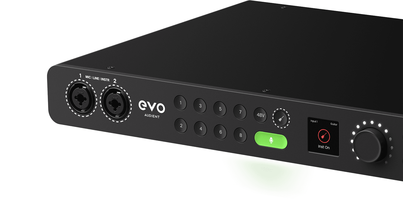 ２系統の楽器入力